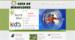 Desktop Screenshot of guiademiraflores.com